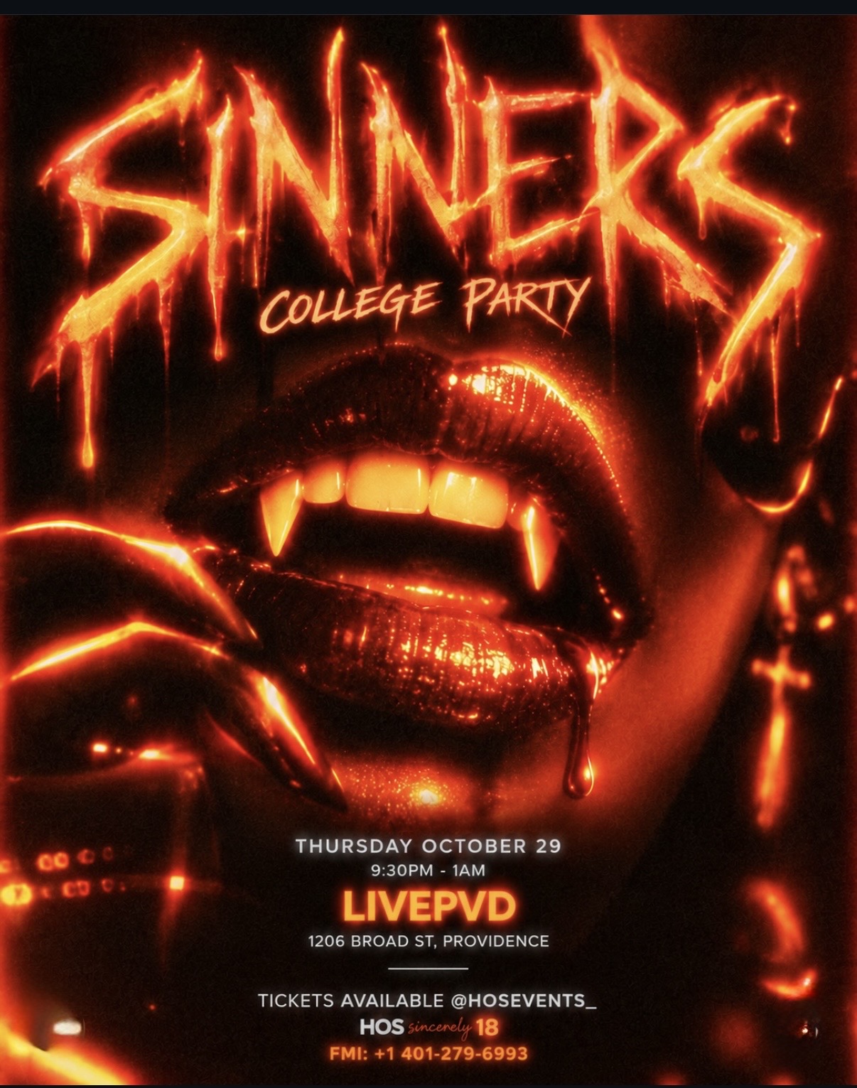 SINNERS COLLEGE PARTY